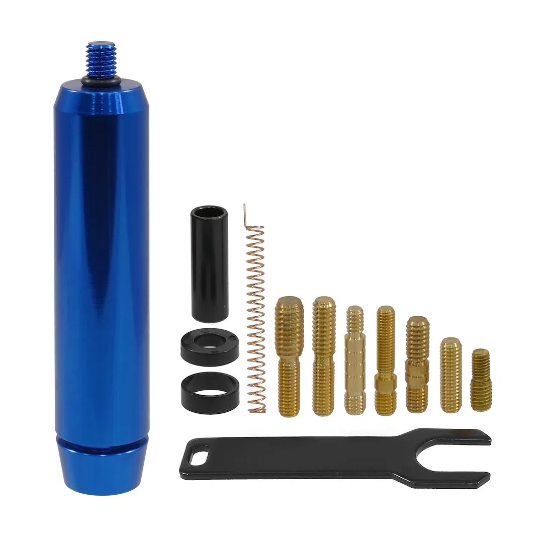 SA115BL – TRUE SPIKE Antenna Booster Base, Used With SA116BL, SA117BL Antenna Mast, Screw-In Style, Anodized, Blue, B...